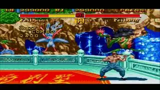 Sega Megadrive / Genesis Longplay - Super Street Fighter II - The New Challengers Game