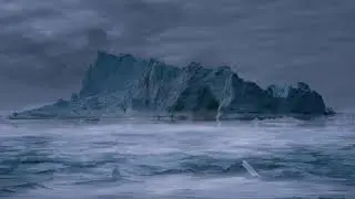 The Silmarillion - Helcarax&euml; Ambience (4K) | ominous ice floe and iceberg sounds