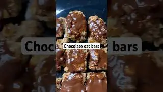 Healthy Chocolate Oat Bars | Easy Guilt-Free Snack