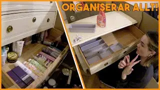 ORGANISERAR DE JOBBIGASTE LÅDORNA | Flyttvlogg