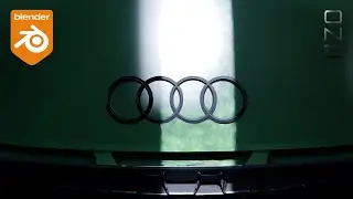 AUDI R8 SPYDER Lesson #29_4 TEXTURING ! UNCUT