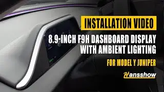 New Model Y Juniper/3 Highland 8.9-Inch F9H Dashboard Display with Ambient Lighting