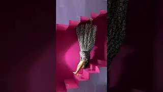 Mom climbed the stairs down 🙃 😳