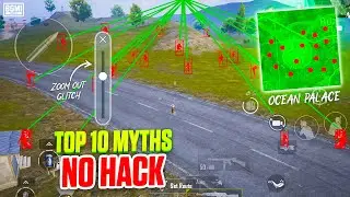 Top 10 Myths and glitch in Water Mod (PUBG MOBILE & BGMI)Tips and Tricks 3.3 Update PUBG Myths 