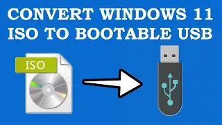 How to Convert Windows 11 ISO to Bootable USB | Step-by-Step| ISO to Bootable USB drive #bootableusb