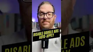 Disable Google Ads Auto Apply Recommendations