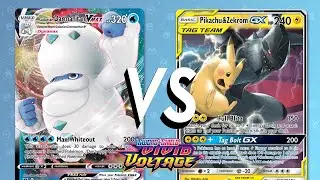 Galarian Darmanitan VMax vs Pikarom (Vivid Voltage Testing)
