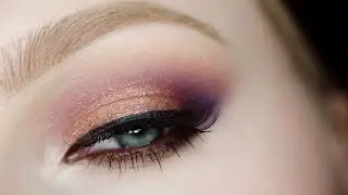 makijaż jesienny ** Sleek V2 DARKS + MAC Electric Cool Eyeshadow ** makeup tutorial