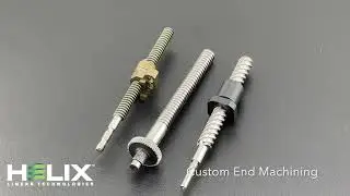 Custom Lead Screws - Helix Linear