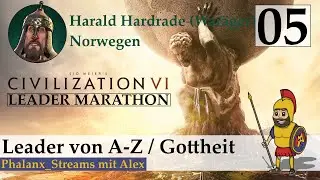 CIVILIZATION 6: Leader Marathon (05) - Harald Hardrade (War&auml;ger) / Norwegen (Deutsch/Gottheit)