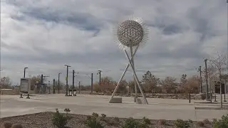 New Sculpture Called 'Luminous Wind' Makes Its Debut Near Denver International Airport