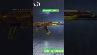 I turned My AKM into A Golden Seven Seas 😍