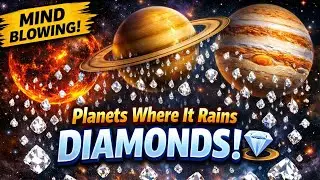 Planets Where It Rains Diamonds 💎 | Shocking Space Facts I explained in Urdu I 