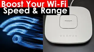 NETGEAR WAX630EP Access Point Review | Unbox, Speed Tests, Range Tests, Web Interface, Insight App