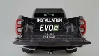 Mountain Top EVOe Electric Roller Shutter Cover Short Installation Video Toyota Hilux w/o bedliner