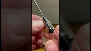Как разобрать вакуумную перьевую ручку