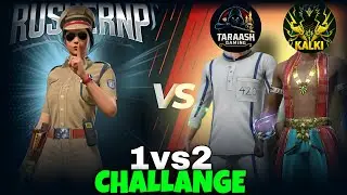1 vs 2 Custom Challenge 😱 | Pro YouTubers vs Me | ScarFall 2.0