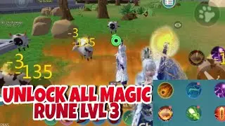 HOW TO UNLOCK ALL MAGIC RUNE LVL3 + TEST SKILL | Utopia: ORIGIN