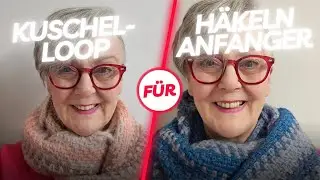 Kuschel Cowl Loop häkeln Anfänger
