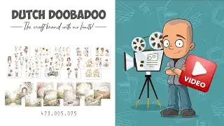 Dutch Doobadoo - Collagepagina Happy Spring door Mandy (deel 1)
