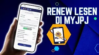 Cara Renew lesen di aplikasi MyJPJ & kongsi roadtax dengan mudah