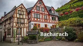 Bacharach a town in the  Rhineland-Palatinate, Germany. 10.08.2025