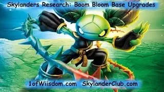 Исследования Skylanders Imaginators: улучшения базы Boom Bloom