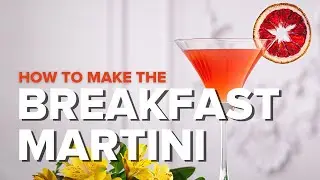 How to Make the Breakfast Martini - A delicious variation of a world-famous #cocktail!