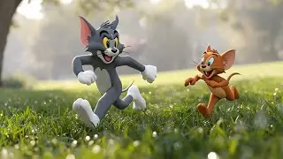 Tom and Jerry Funny Chase Poem 😂 | Kids Cartoon Rhymes | Fun Running Story