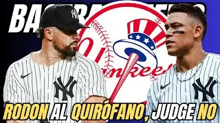 Yankees respiran con Judge, pero pierden a Rodón por lesión