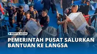 Pemerintah Pusat Salurkan Bantuan Bahan Pangan ke Kota Langsa