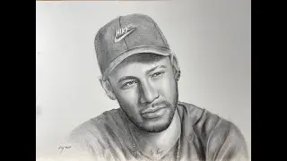 DRAWI PENCL NEYMAR PROESSIONAL FOOTALLER