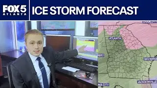 How our meteorologists are predicting this weekend's ice storm | FOX 5 News