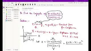 Conjugate of a given complex number???