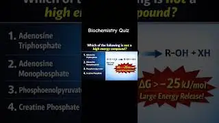 high energy compound #thermodynamics #shorts #biochemistry #daily