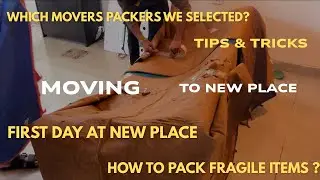 Shifting Day Chaos! Which Movers Packers we choose, But Fragile Items = DIY! Goodbye Old Home 🏠❤️