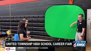 United Township High School students explore different careers