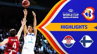 🇭🇷 CRO - 🇫🇮 FIN | Basketball Highlights - #FIBAWC 2023 Qualifiers