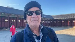 Tourists in South Korea react to overnight political turmoil