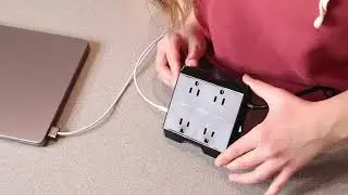 Power Strip with USB C Review | Aijoy 4 Outlets and 4 USB Ports, Desktop Charging Station with 20W