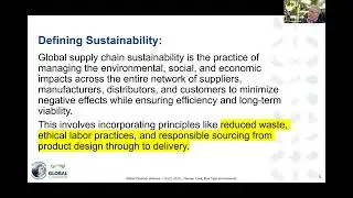 Globinar Creating Supply Chain Resilience & Sustainability: Navigating Tariffs & Disruption