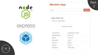 How to create a simple weather application from scratch (part 2)