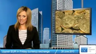 Uppish EUR in Friday currency exchange