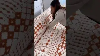 ✨ Cozy & Chic Living Room Makeover with Stylish Sofa Cover