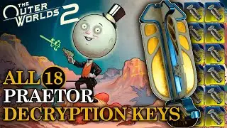 All 18 Advanced Decryption Keys on Praetor | The Outer Worlds 2