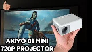Akiyo 01 720p Mini Projector - Short Review 