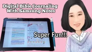 Digital Bible Journaling with Samsung Notes .(Tagalog)