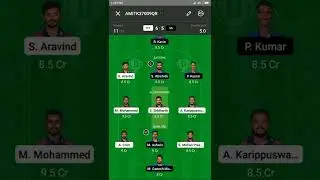 ITT vs SS l Idream Trippur Tamizhans vs Salem Spartans Dream11 prediction TNPL Dream11 match