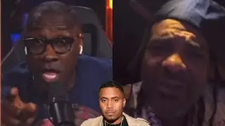 Shannon Sharpe CONFRONTS Jim Jones For DISSING Nas On LIVE In HEATED ARGUMENT &ldquo;You NOT..