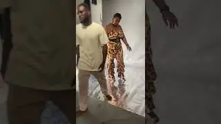 Using mylar sheet in-studio photo shoot